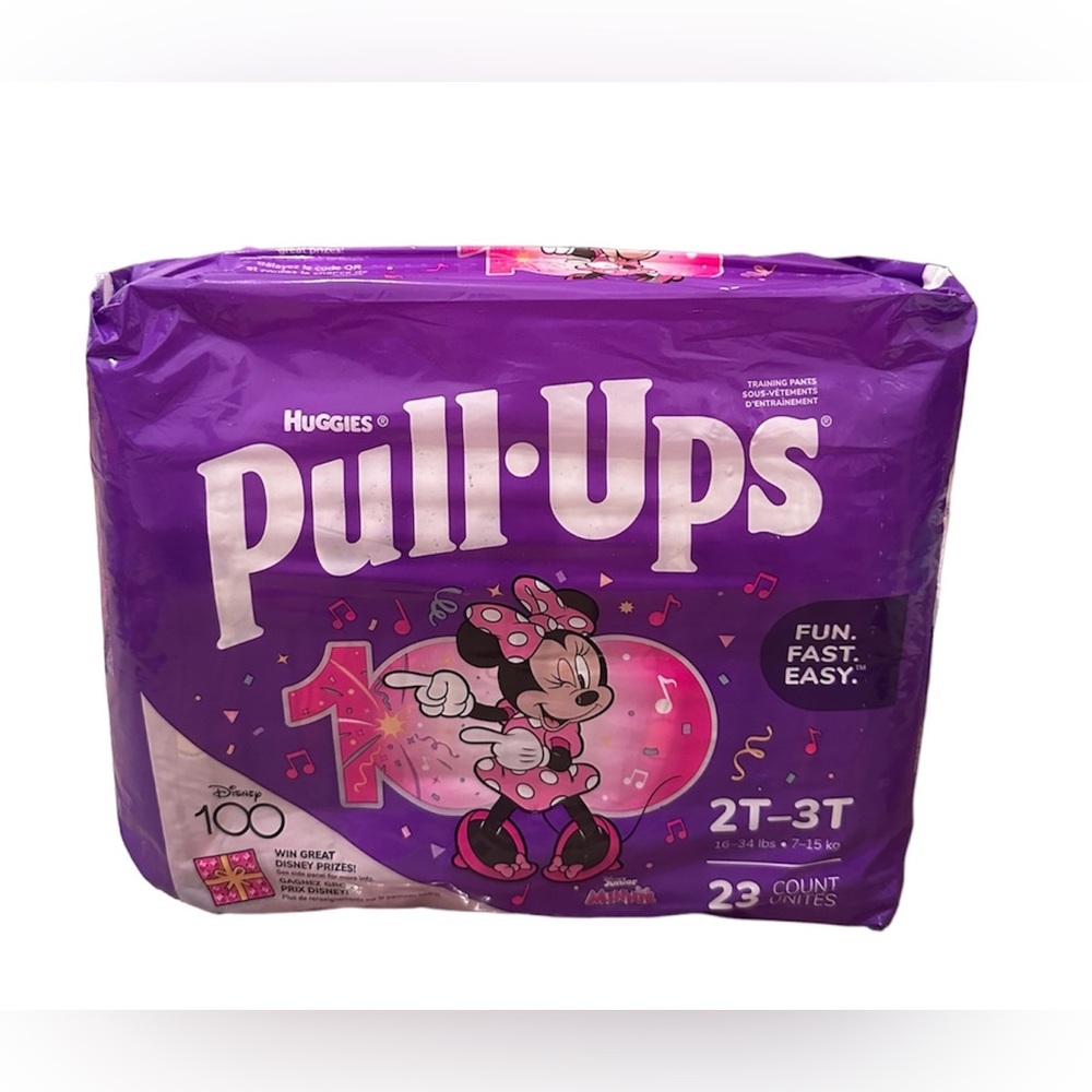 Pull-Ups Training Pants, Disney Junior Minnie, 2T-3T (16-34 lbs) NEW